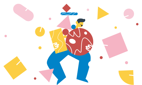 Illustration expertise plateforme web